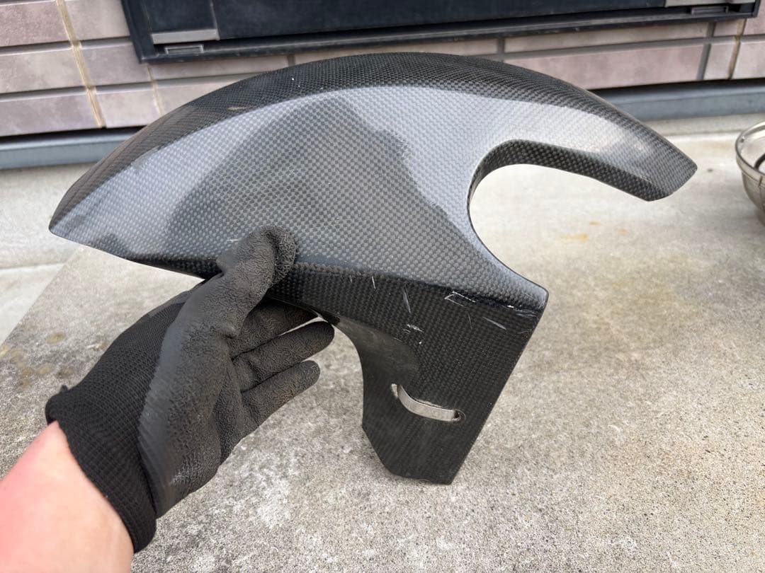 ズーマー　カーボンフロントフェンダー