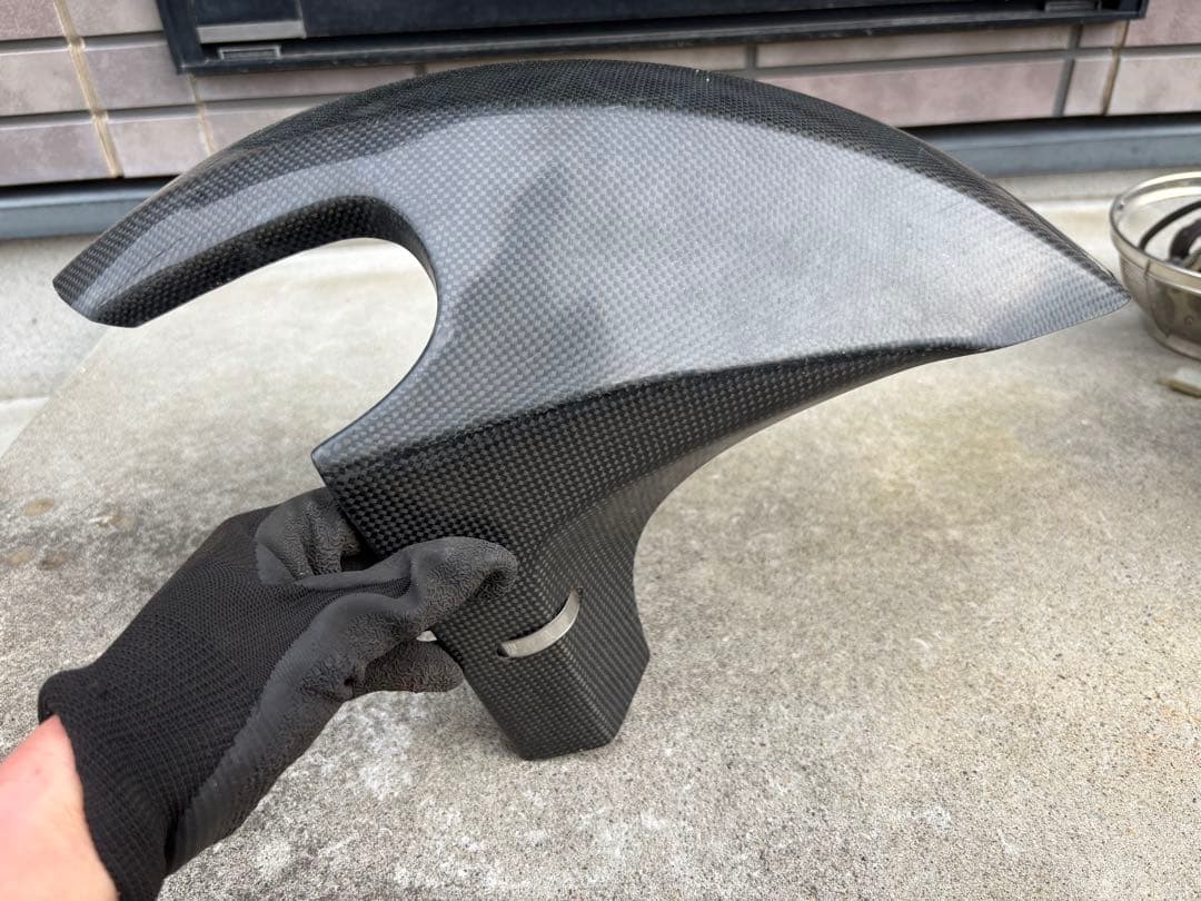 ズーマー　カーボンフロントフェンダー