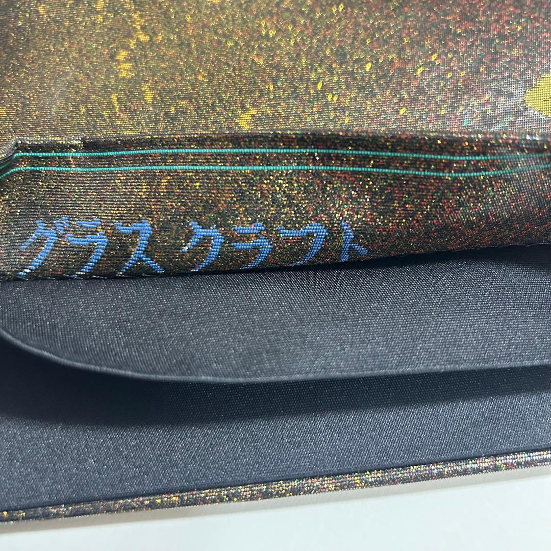 砂金　漆箔　袋帯　花柄　着物スキ倶楽部　６４１