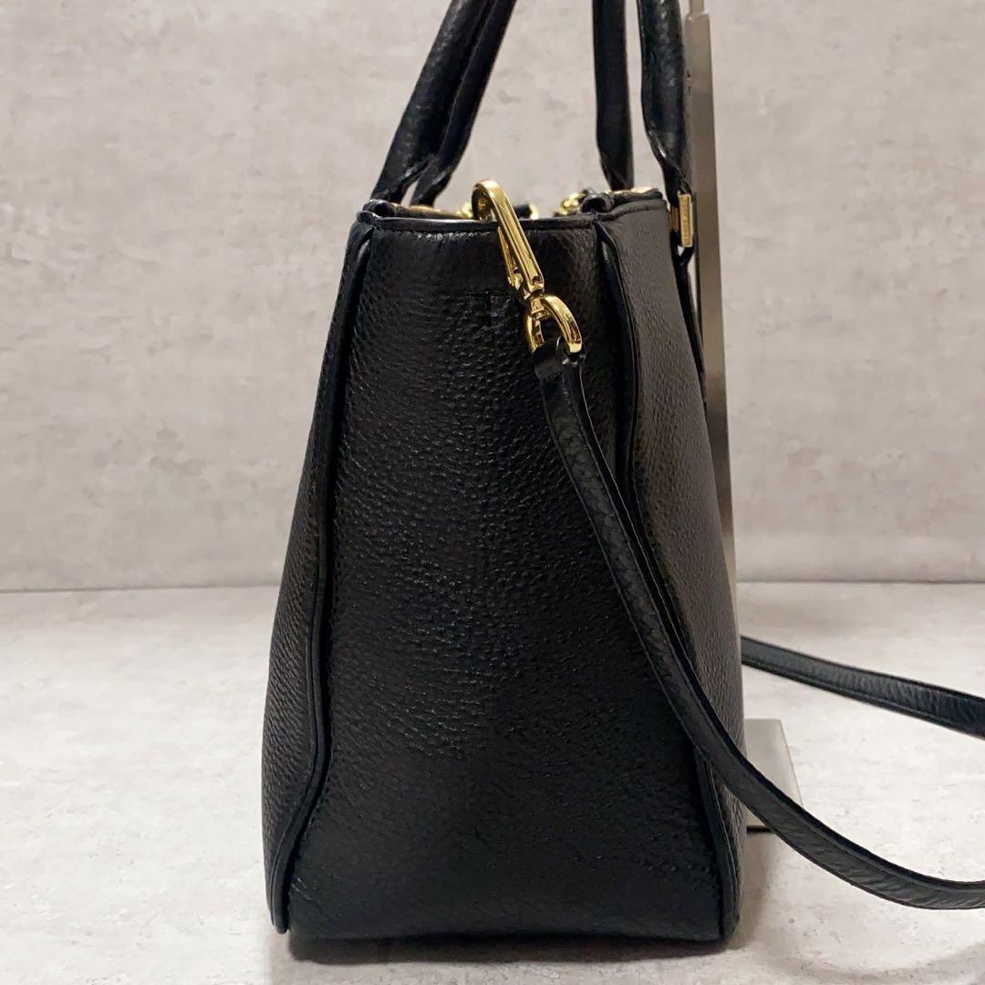 極美品✨TORY BURCH トリーバーチ トートバッグ 2way 大容量 黒