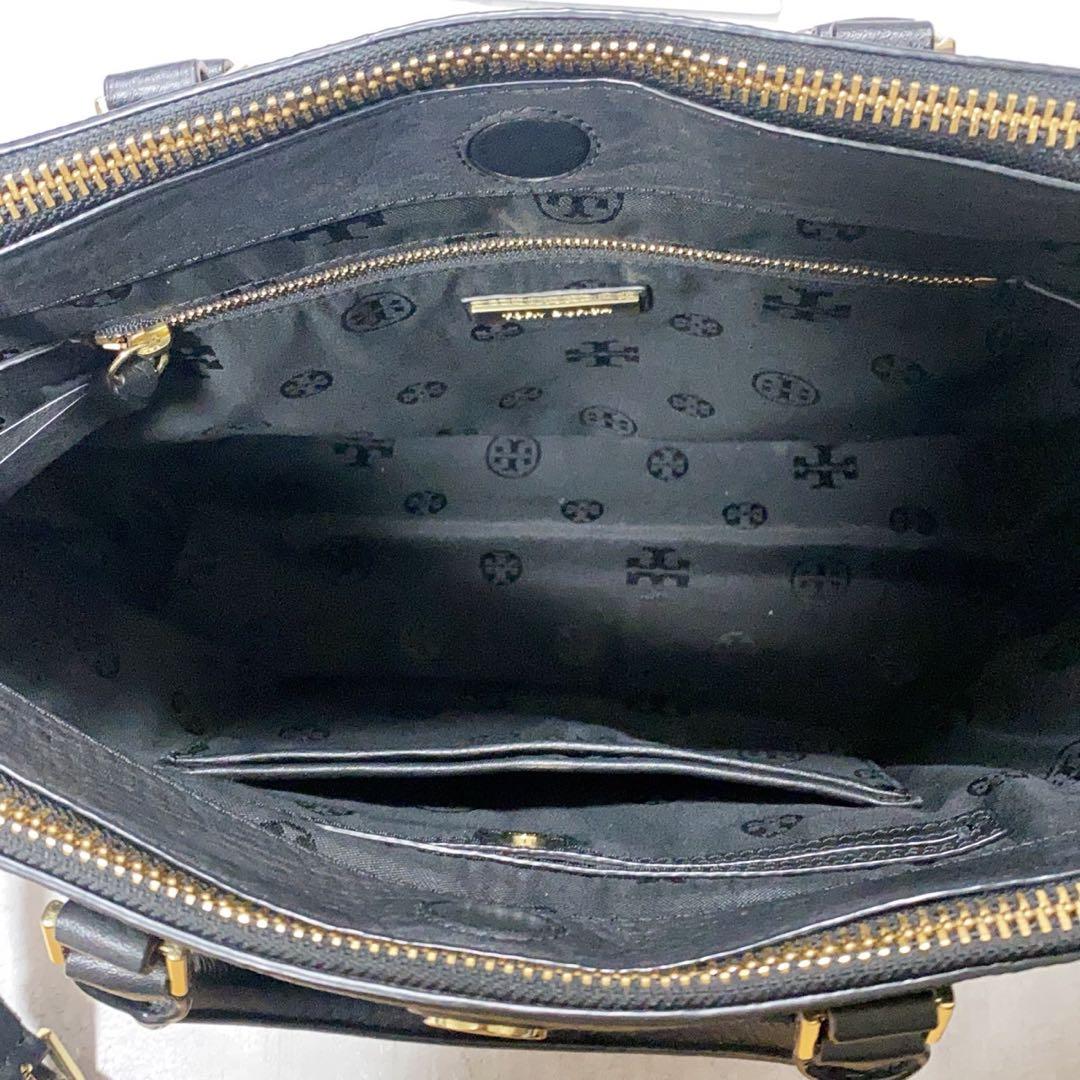 極美品✨TORY BURCH トリーバーチ トートバッグ 2way 大容量 黒