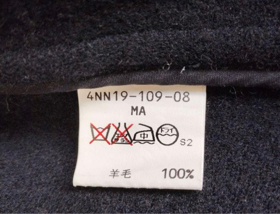 Paul Stuart ダッフルコート ロング丈　ヘリンボーン