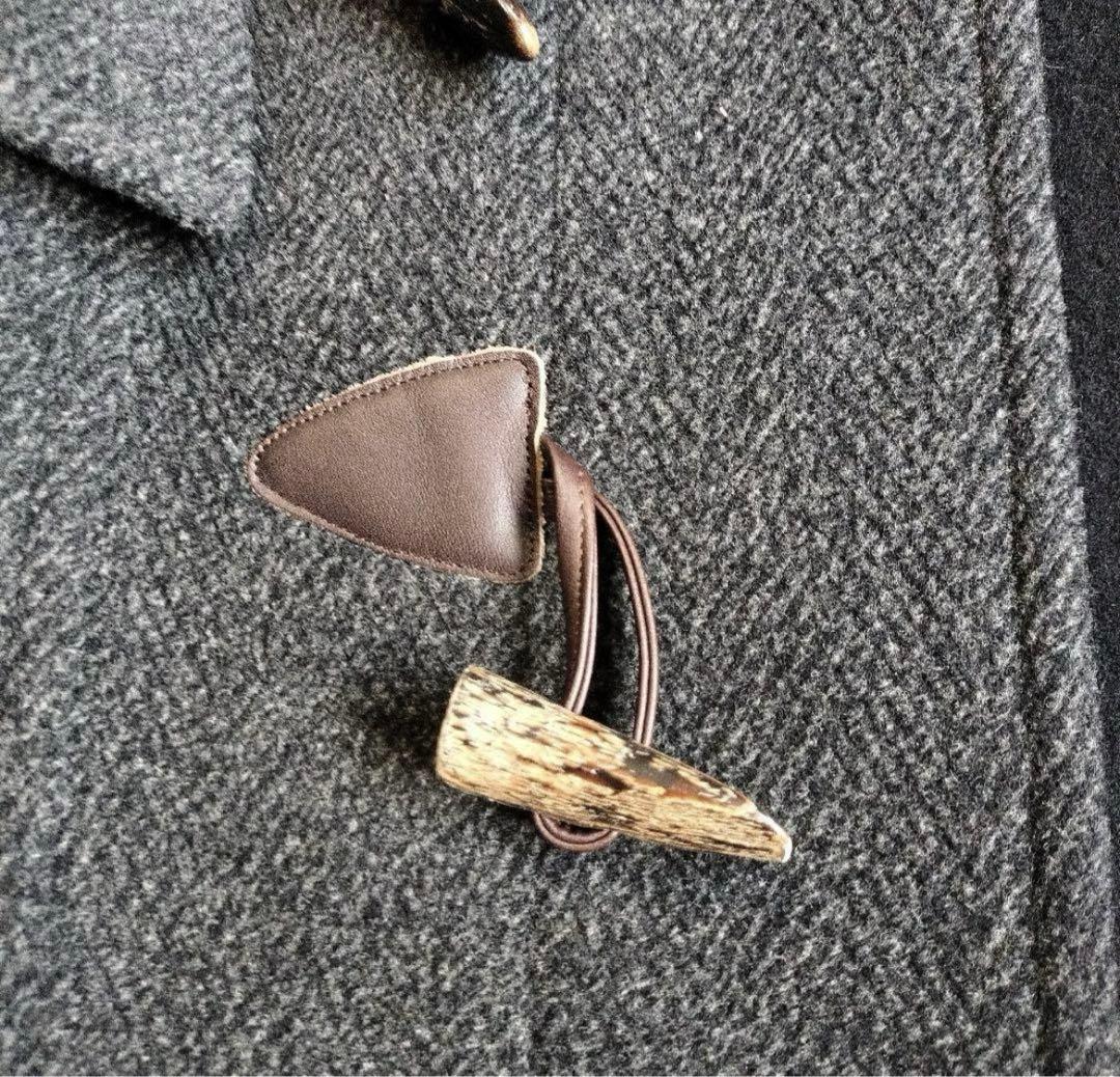 Paul Stuart ダッフルコート ロング丈　ヘリンボーン