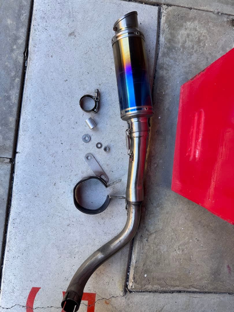 ホーネット250 LCIマフラー