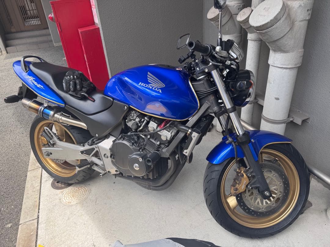 ホーネット250 LCIマフラー