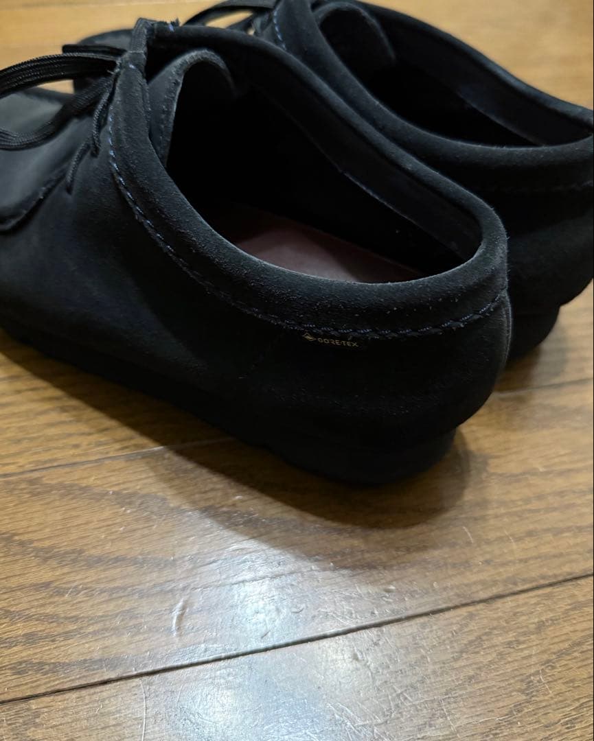 Clarks BEAMS別注 Wallabee GORE-TEX ダークネイビー