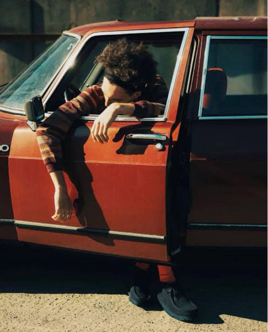 Clarks BEAMS別注 Wallabee GORE-TEX ダークネイビー