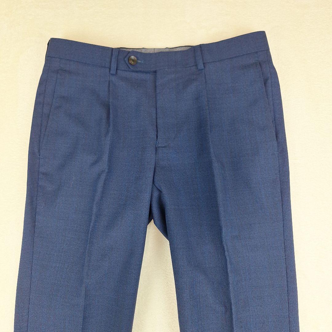 美品✨スーツセレクト　ビジネススーツ　スリーピース　ネイビー　Y4