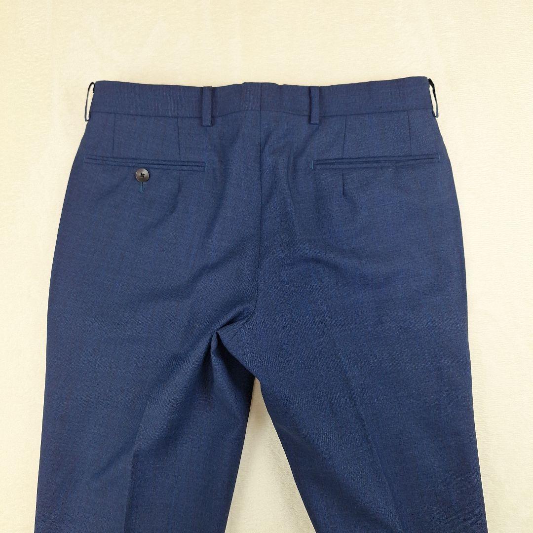 美品✨スーツセレクト　ビジネススーツ　スリーピース　ネイビー　Y4