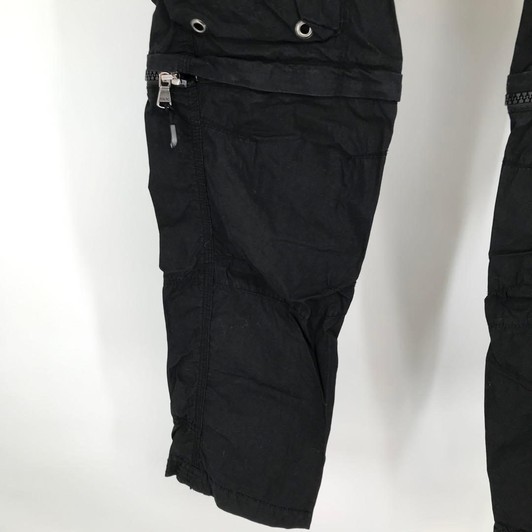 アールエルエックス　ラルフローレン　カーゴパンツ　30 ブラック