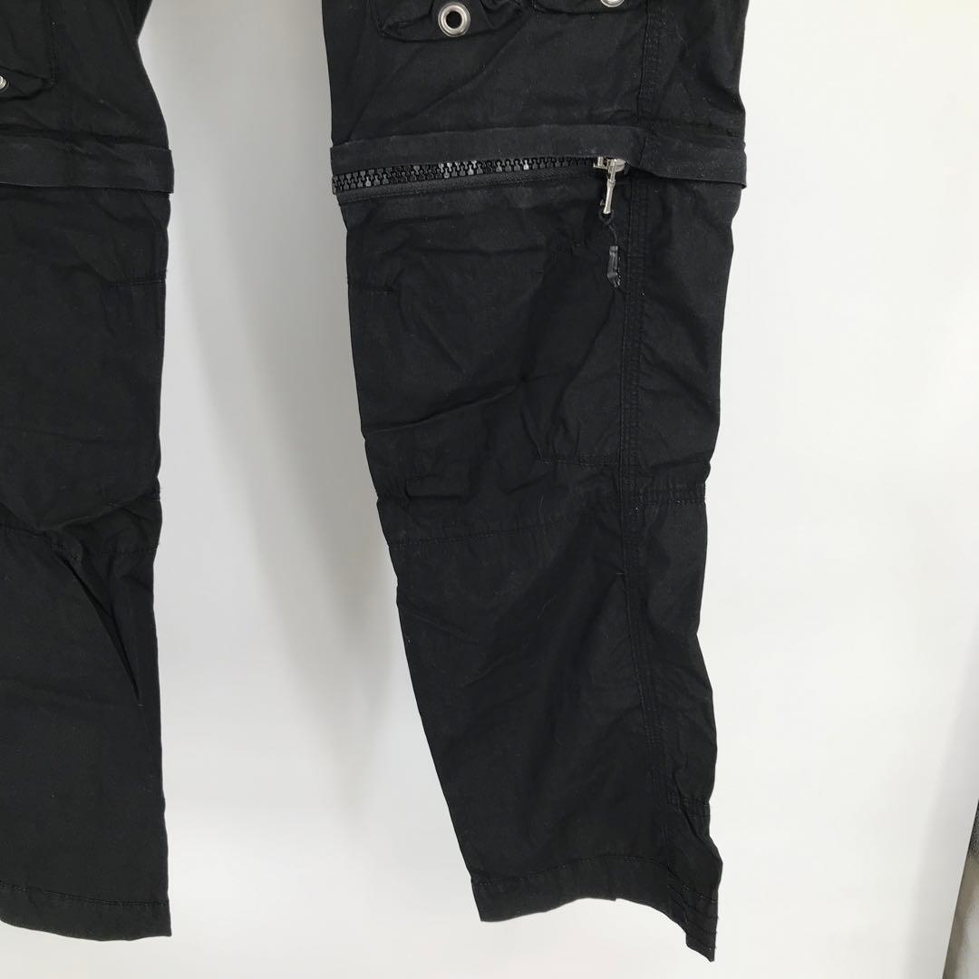 アールエルエックス　ラルフローレン　カーゴパンツ　30 ブラック