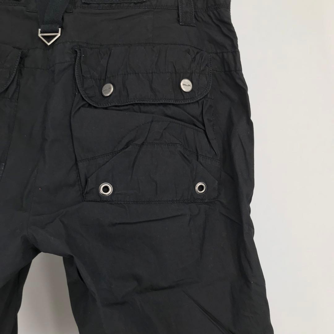 アールエルエックス　ラルフローレン　カーゴパンツ　30 ブラック