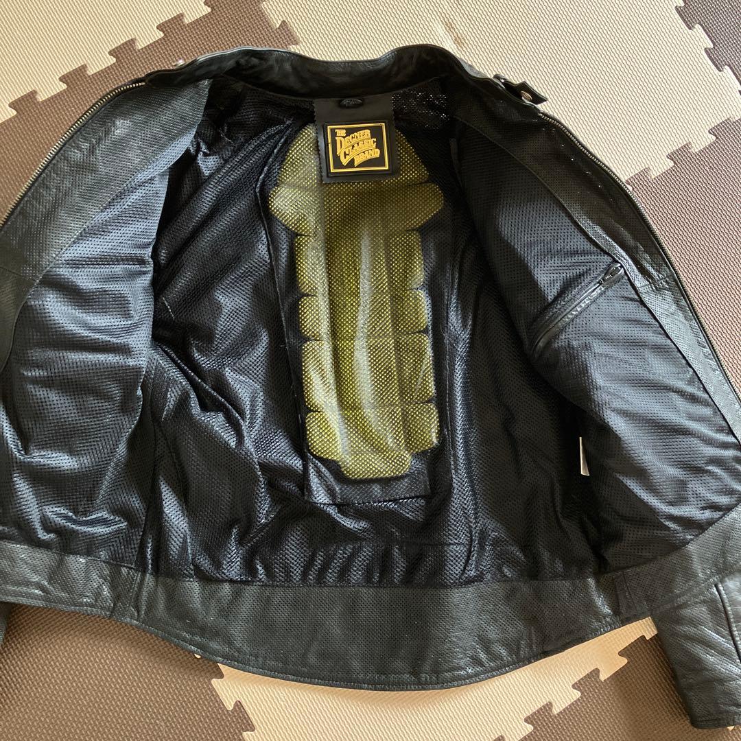 バイクジャケット ブラック レザー