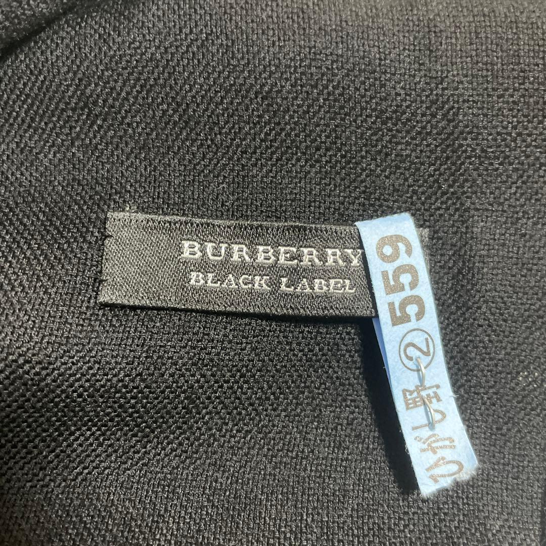 BURBERRY バーバリーブラックレーベル ホース刺繍 大判マフラー ストール
