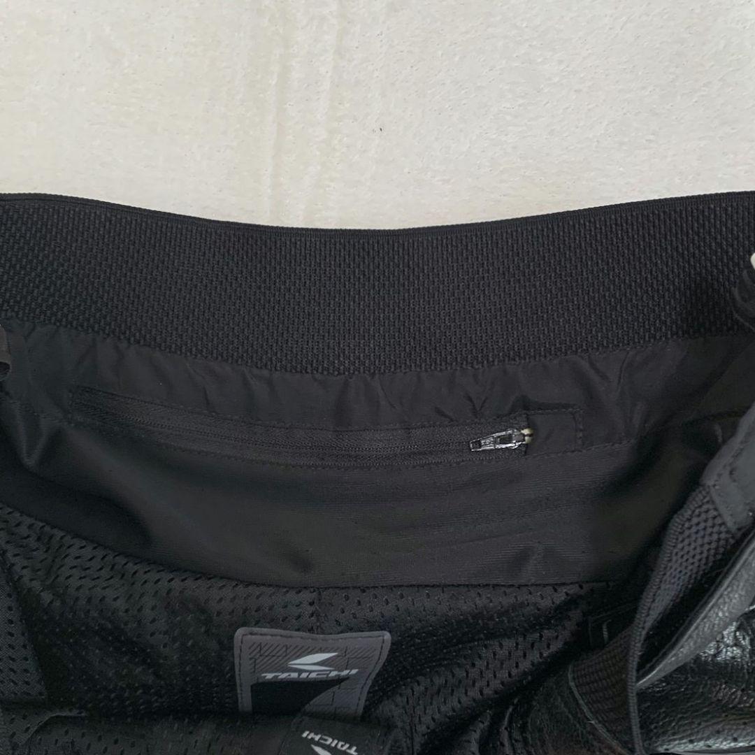 RS TAICHI / RSY817 ブーツアウト ベンテッド レザーパンツ