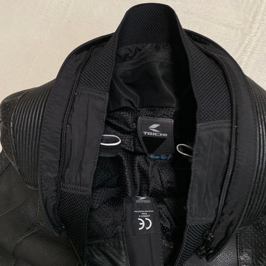 RS TAICHI / RSY817 ブーツアウト ベンテッド レザーパンツ