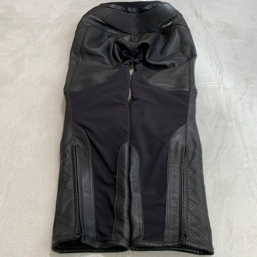 RS TAICHI / RSY817 ブーツアウト ベンテッド レザーパンツ