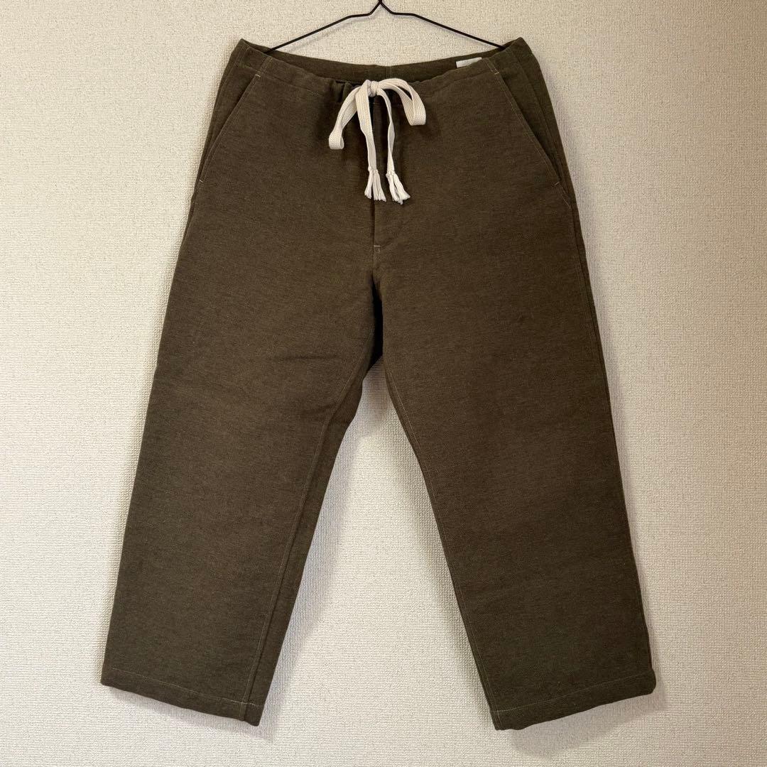 COMOLI 19AW W/C/Pジャケットドローストリングパンツ セットアップ