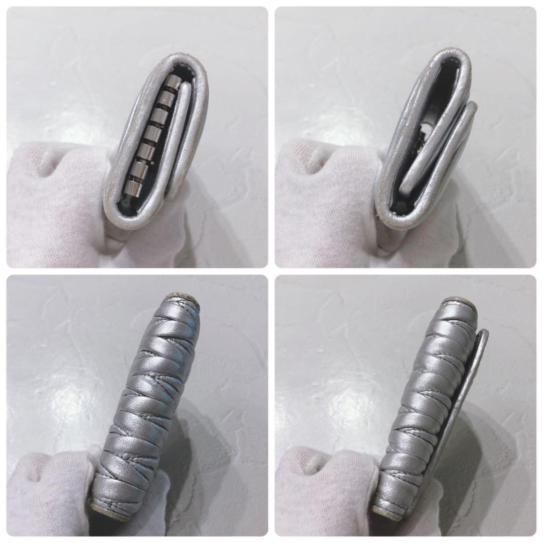 ☆miu miu☆ キーケース ６連 シルバー マテラッセ