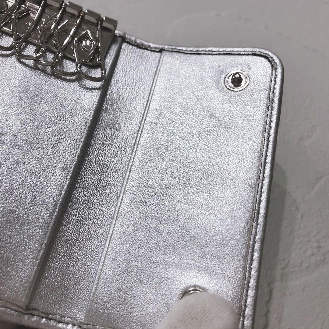 ☆miu miu☆ キーケース ６連 シルバー マテラッセ
