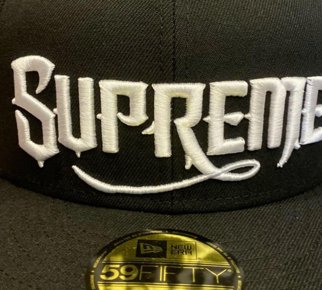 応援グッズ Supreme Mister Cartoon New Era Black 1/2