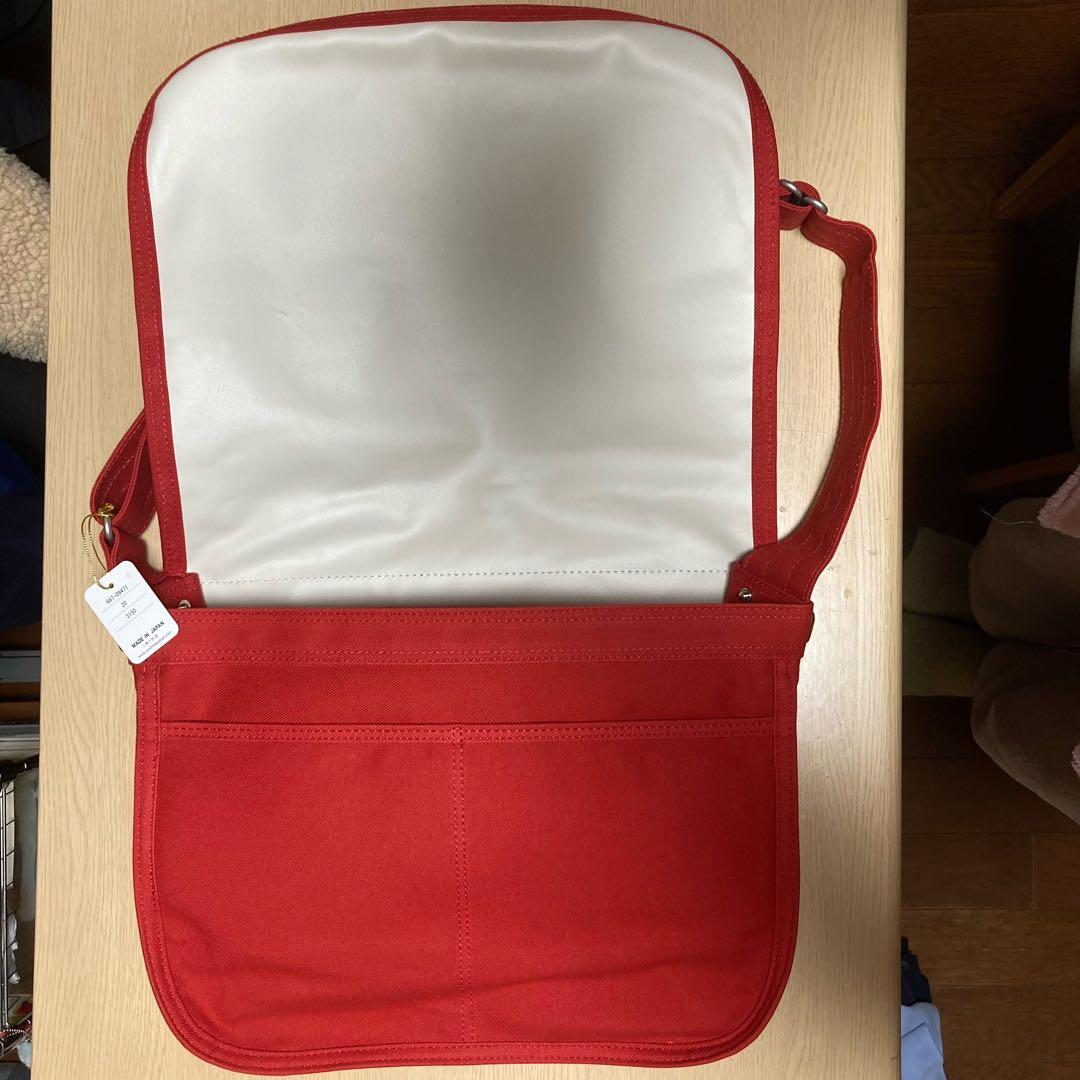 PORTER GIRL NAKED ショルダーバッグ L レッド(新品未使用)