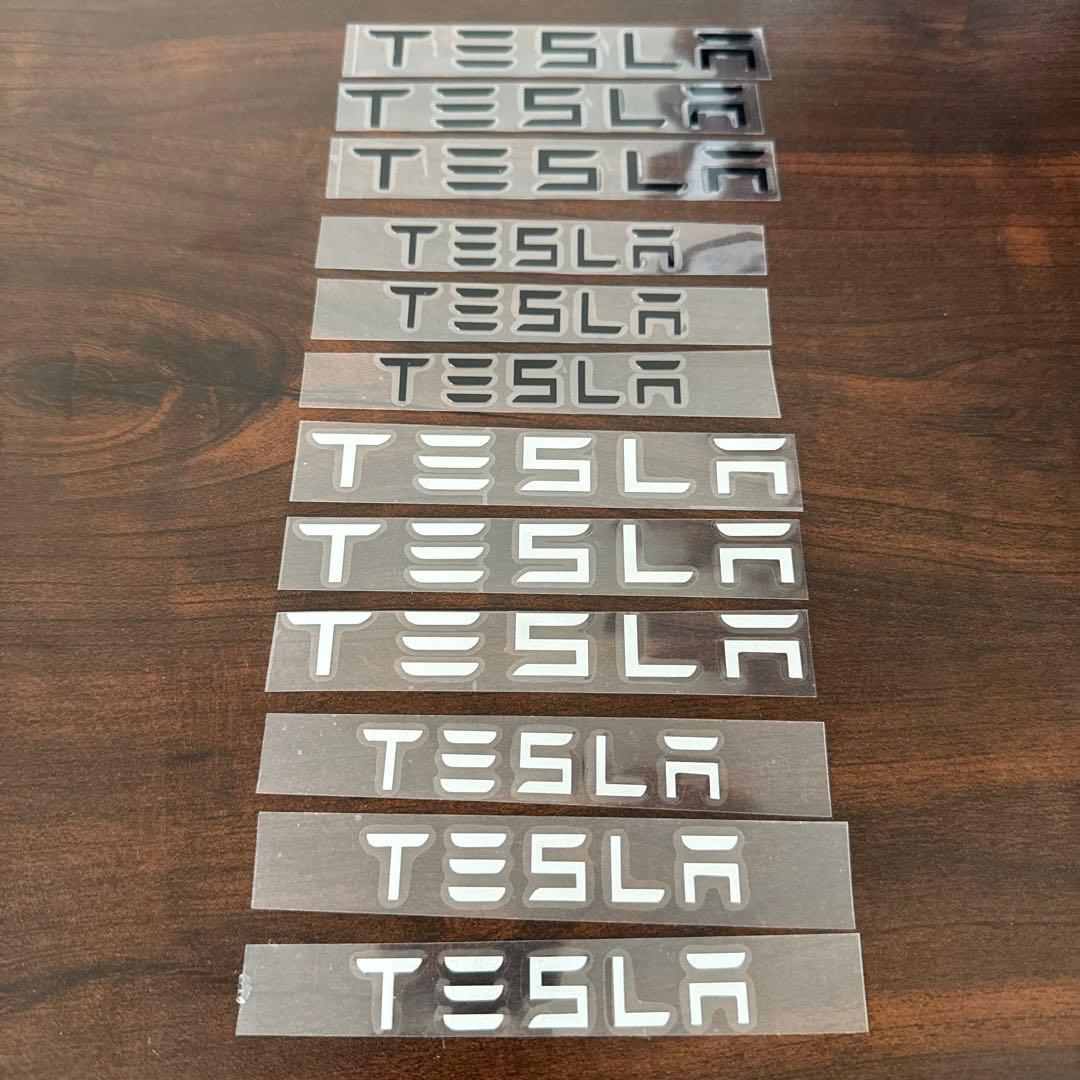 赤色 ブレーキキャリパー(TESLAロゴデカール付き)