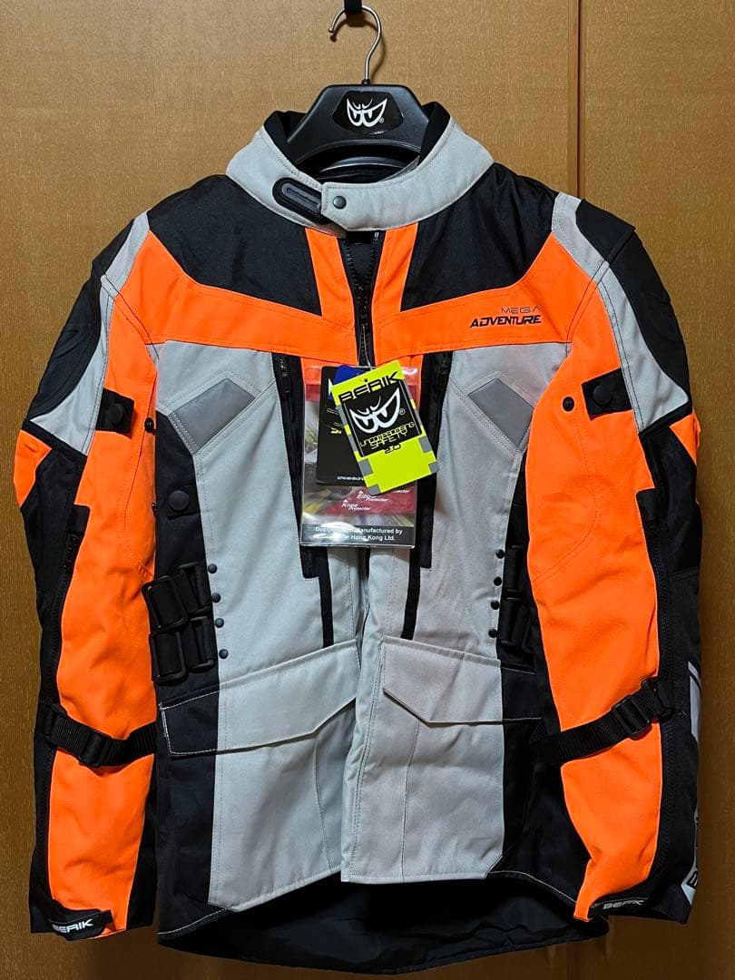 【新品未使用】BERIK2.0/ナイロンジャケット/52/XLサイズ/付属品有