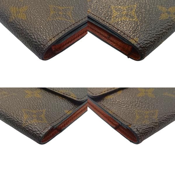 ルイヴィトン 長財布 インターナショナル 三つ折り モノグラム　0064