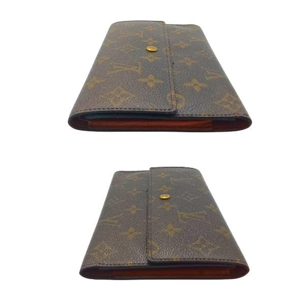 ルイヴィトン 長財布 インターナショナル 三つ折り モノグラム　0064