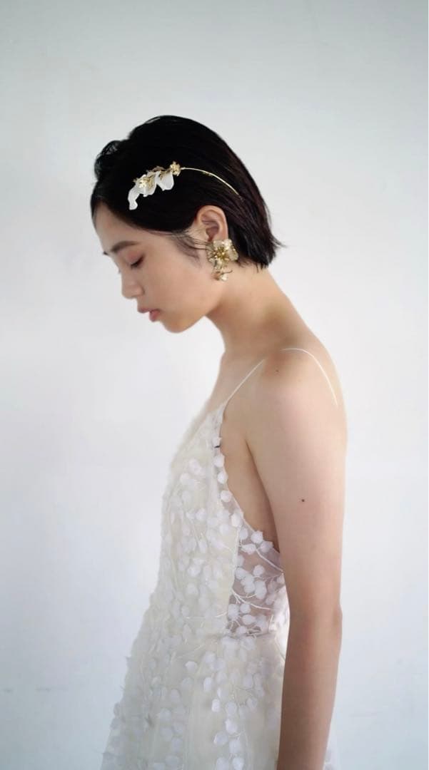 【美品】flua 2way flower haired