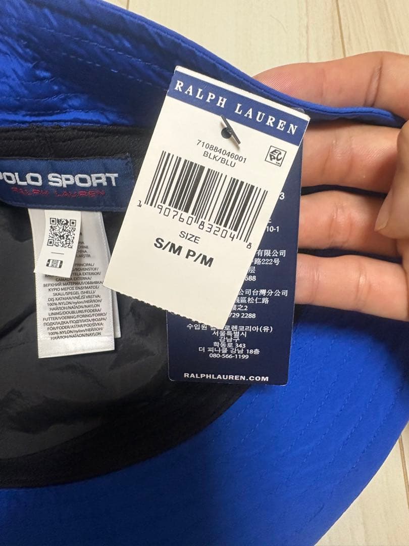 POLO SPORT ポロスポーツ　ハット　新品タグ付