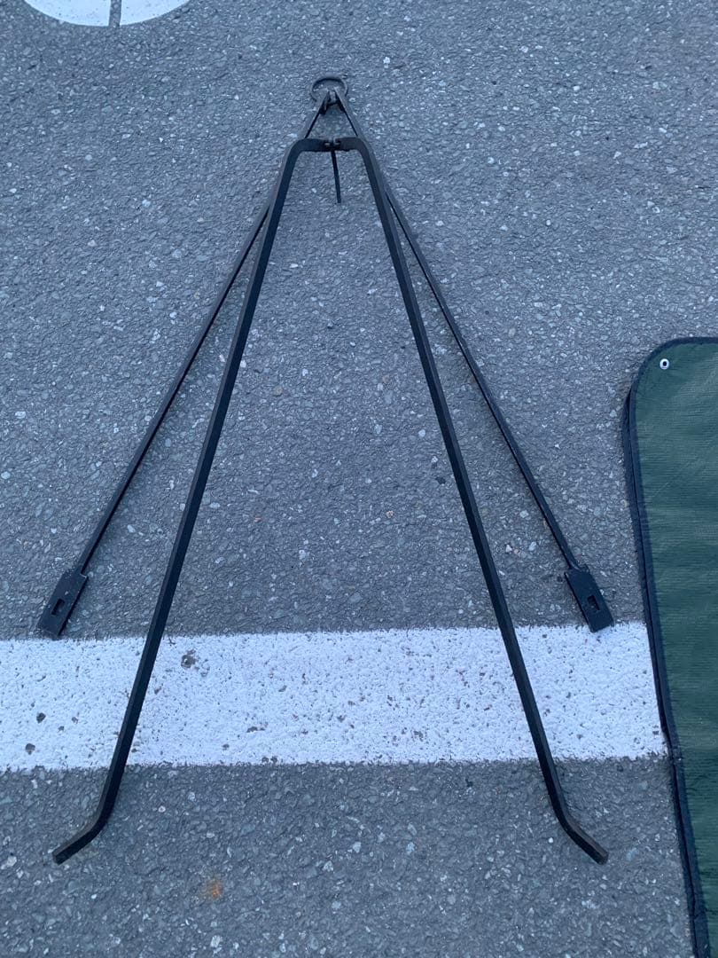 ラシーbackside summit design 焚き火ハンガー