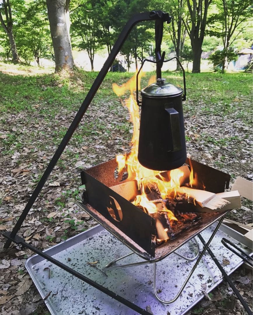 ラシーbackside summit design 焚き火ハンガー