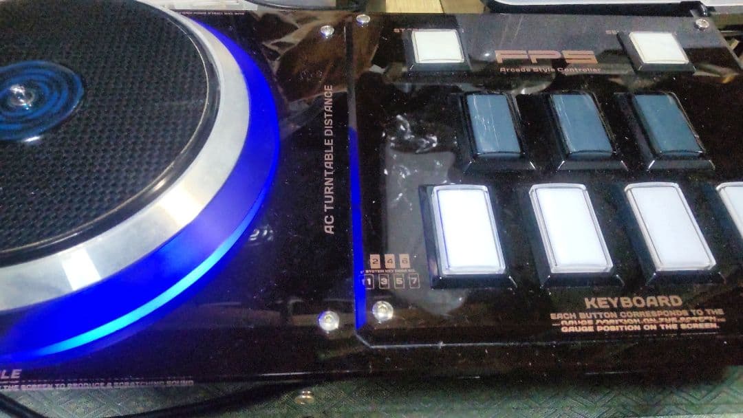 美品 ビートマニア DAO FPS 三和ボタン 新基板 静音化 INF＆PS対応