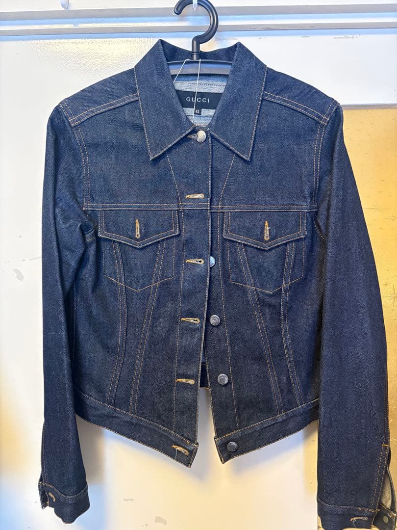 GUCCI ダーク デニム ジャケット サイズ42