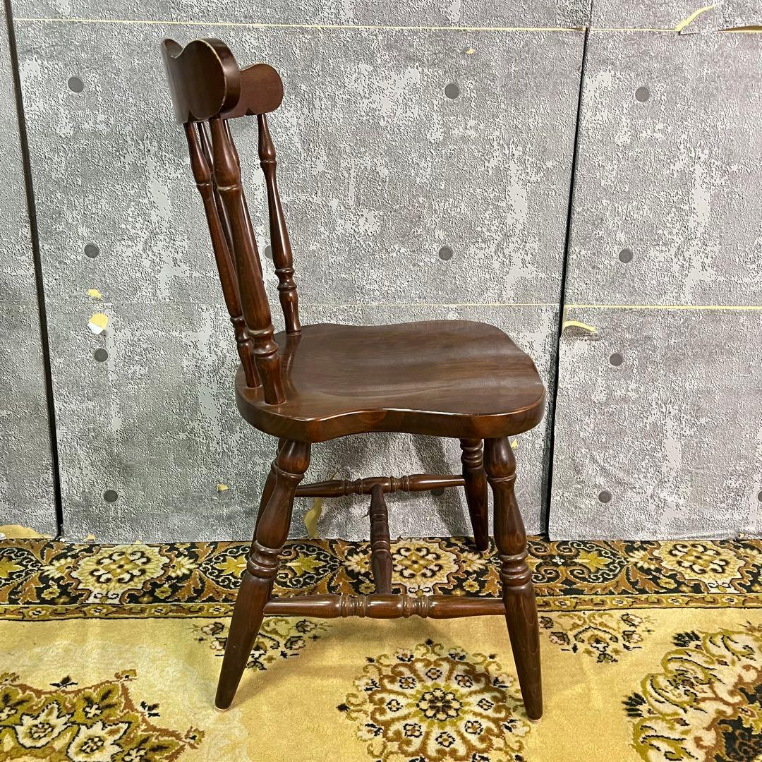 ꧁飛騨産業 HIDA꧂キツツキマーク ウィンザーチェア ダイニング 食卓椅子