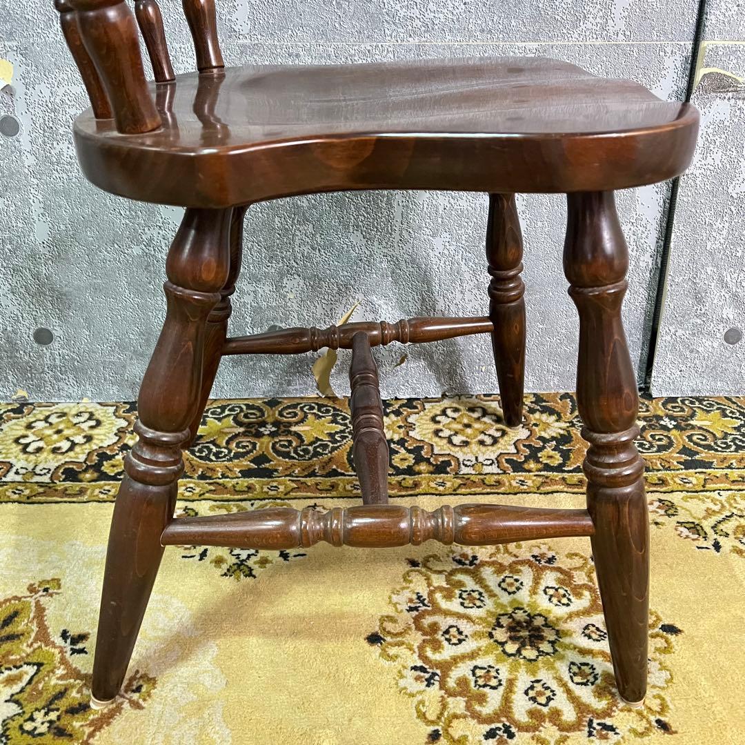 ꧁飛騨産業 HIDA꧂キツツキマーク ウィンザーチェア ダイニング 食卓椅子