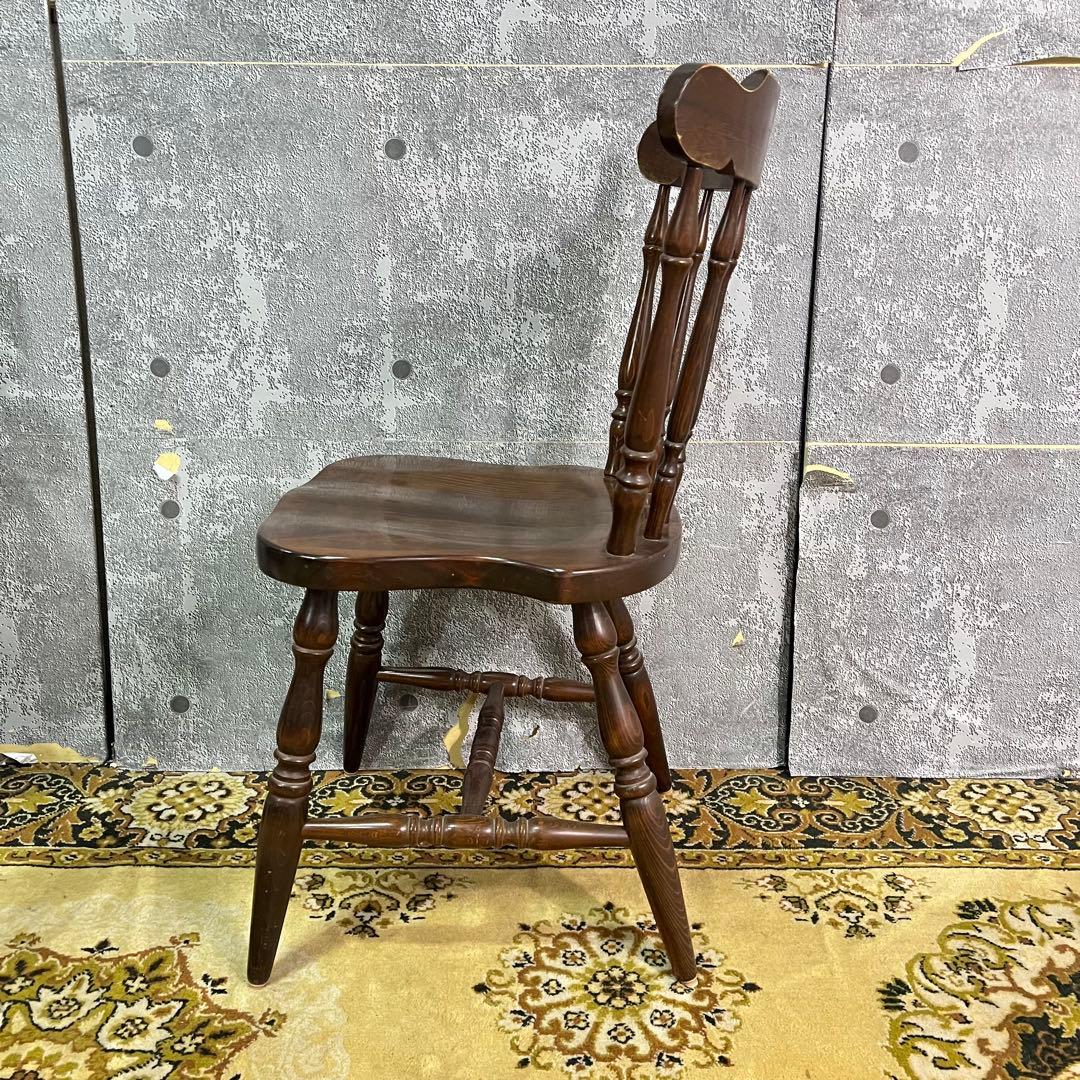 ꧁飛騨産業 HIDA꧂キツツキマーク ウィンザーチェア ダイニング 食卓椅子