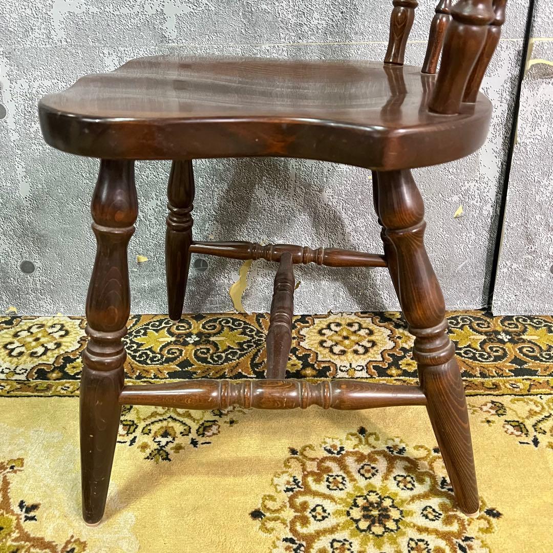 ꧁飛騨産業 HIDA꧂キツツキマーク ウィンザーチェア ダイニング 食卓椅子