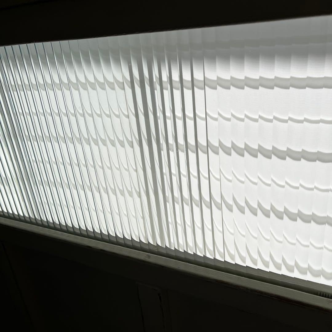 衝立 パーテーション 仕切り モールガラス ホワイト シャビー アンティーク調