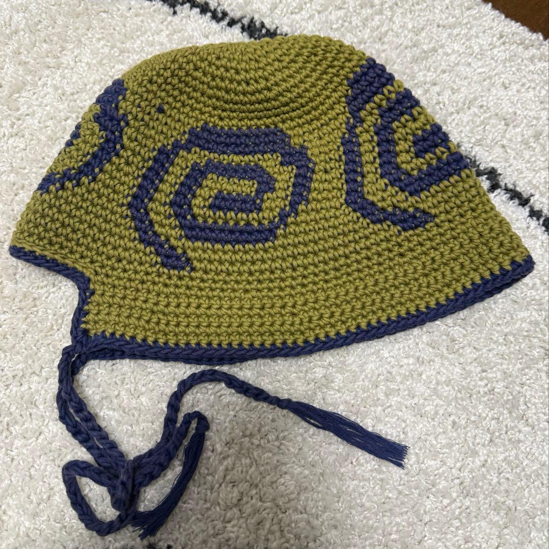 帽子 sol soonerorlaterHand-knitted Bucket Hat