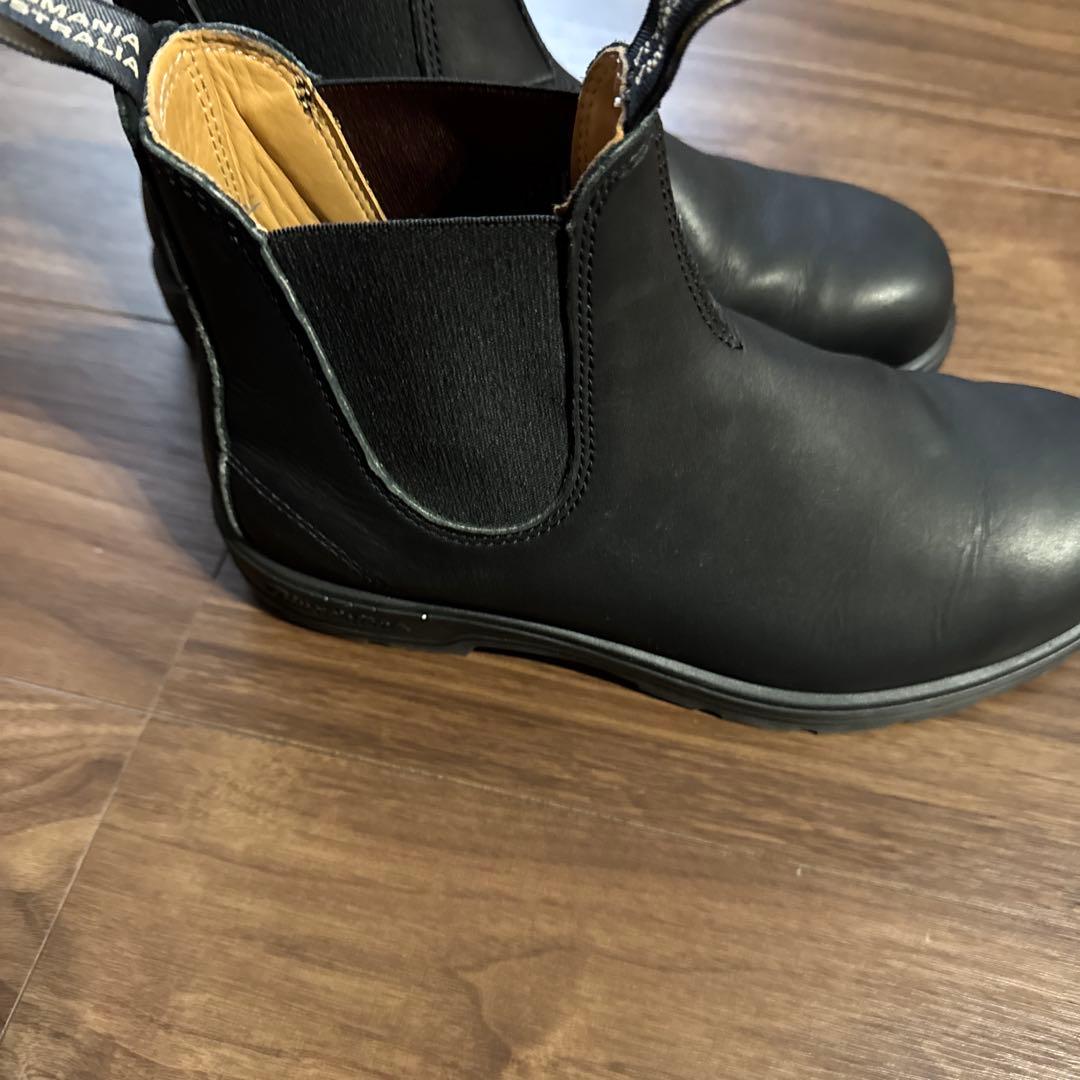 【ブランドストーン】 サイドゴアブーツ (7) レザー　晴雨兼用　黒