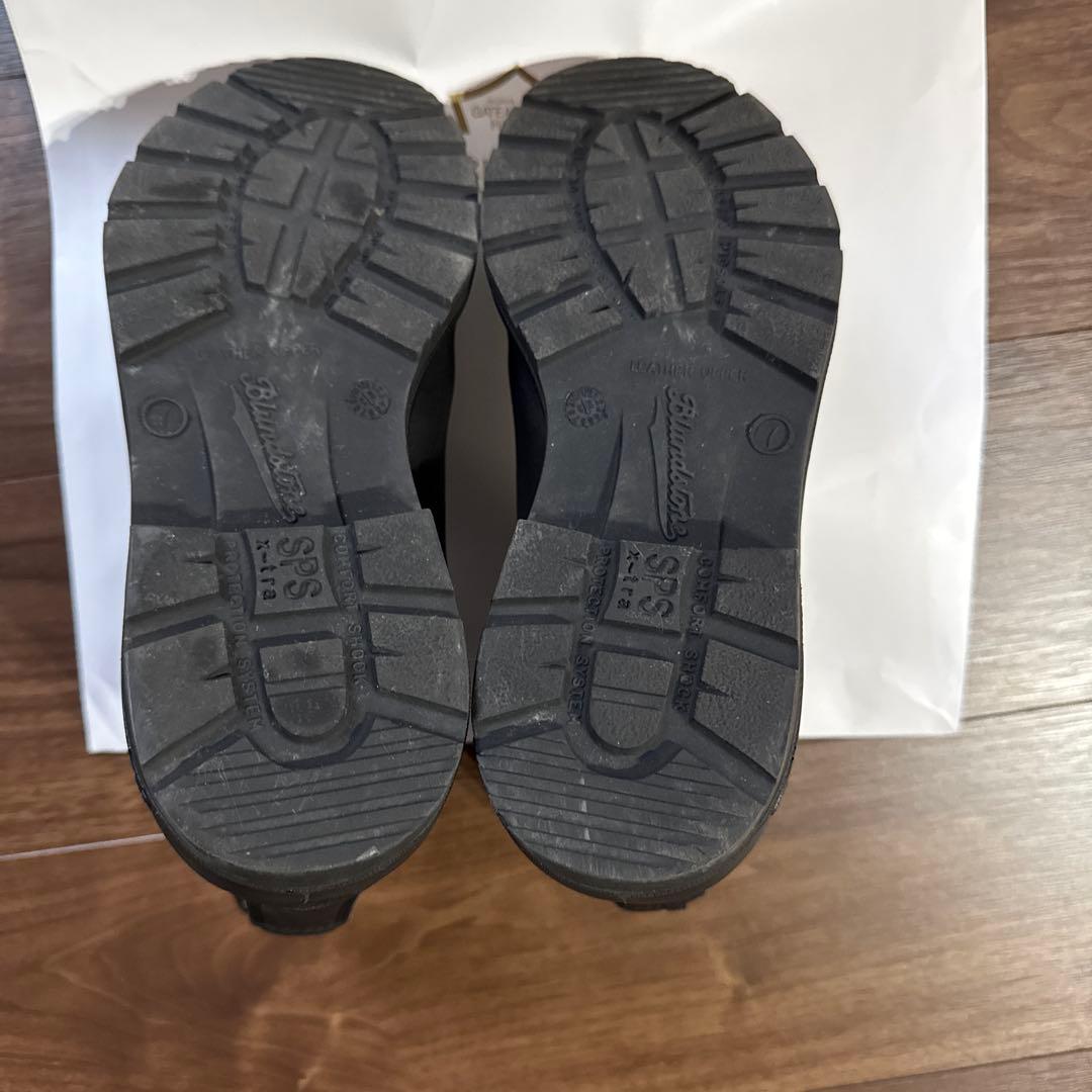 【ブランドストーン】 サイドゴアブーツ (7) レザー　晴雨兼用　黒