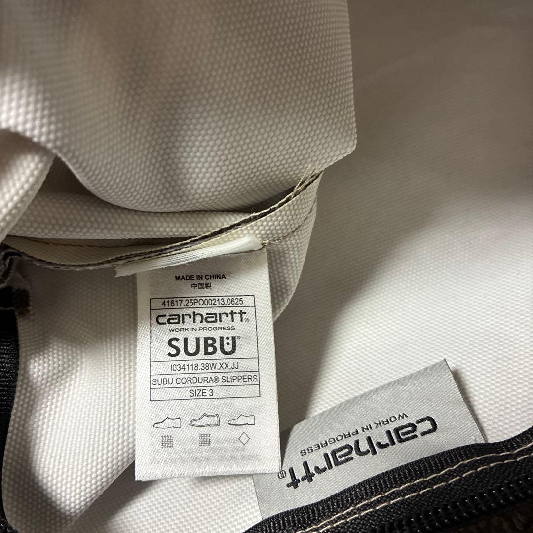 Carhartt SUBU スリッパ カモフラージュ サイズ3