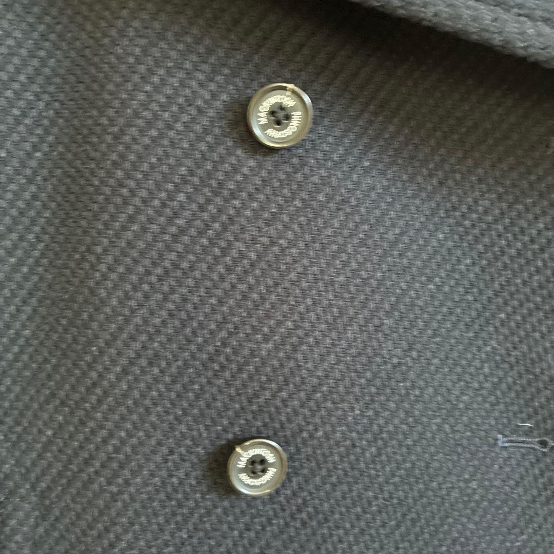 【マッキントシュ フィロソフィー 】ダブルブレストコート ネイビー