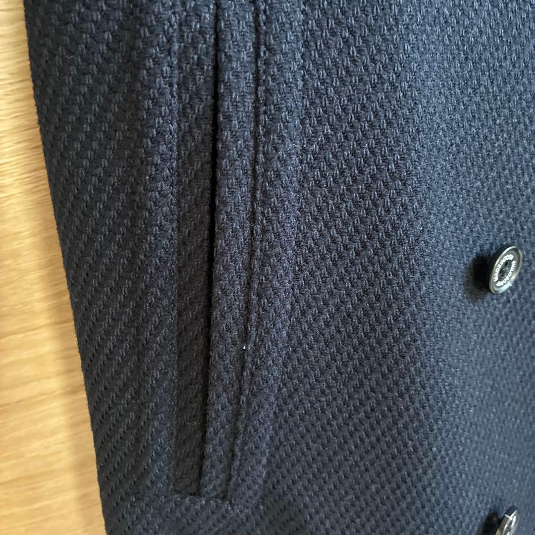 【マッキントシュ フィロソフィー 】ダブルブレストコート ネイビー