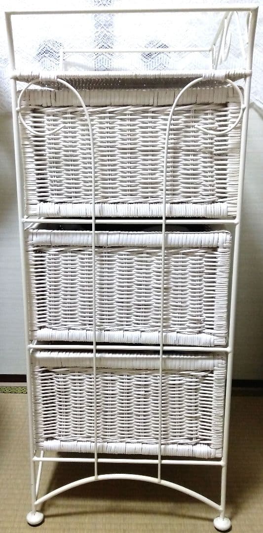 あ*や様 入手困難❗早い者勝ち❗プリンセスアイアン姫家具✨ホワイトラタン風チェス