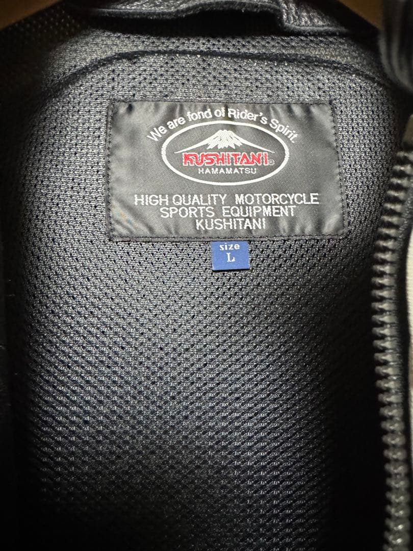 【試着のみ】値下げ！クシタニ レザージャケット 【Lサイズ】