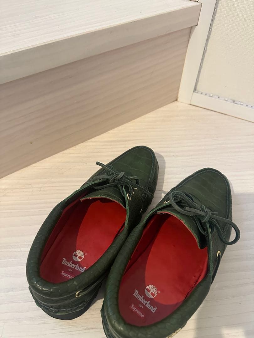 靴 Supreme Timberland 3-Eye Classic 27cm